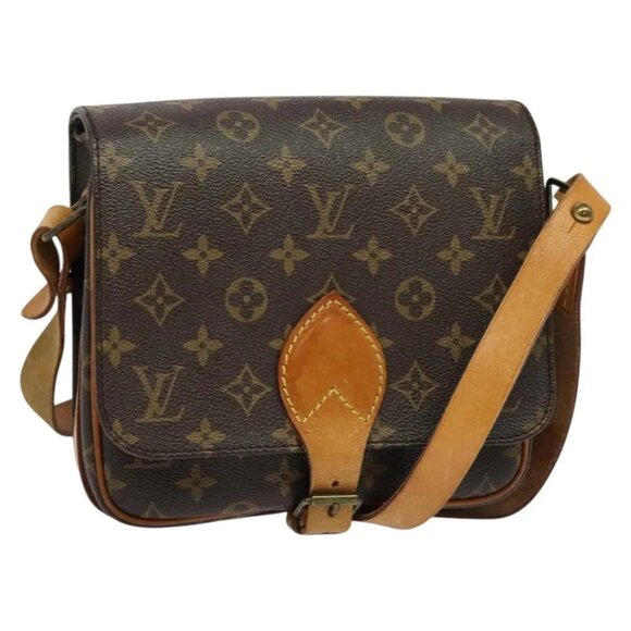 LOUIS VUITTON Monogram Cartouchiere MM Shoulder Ba - Picture 1 of 15